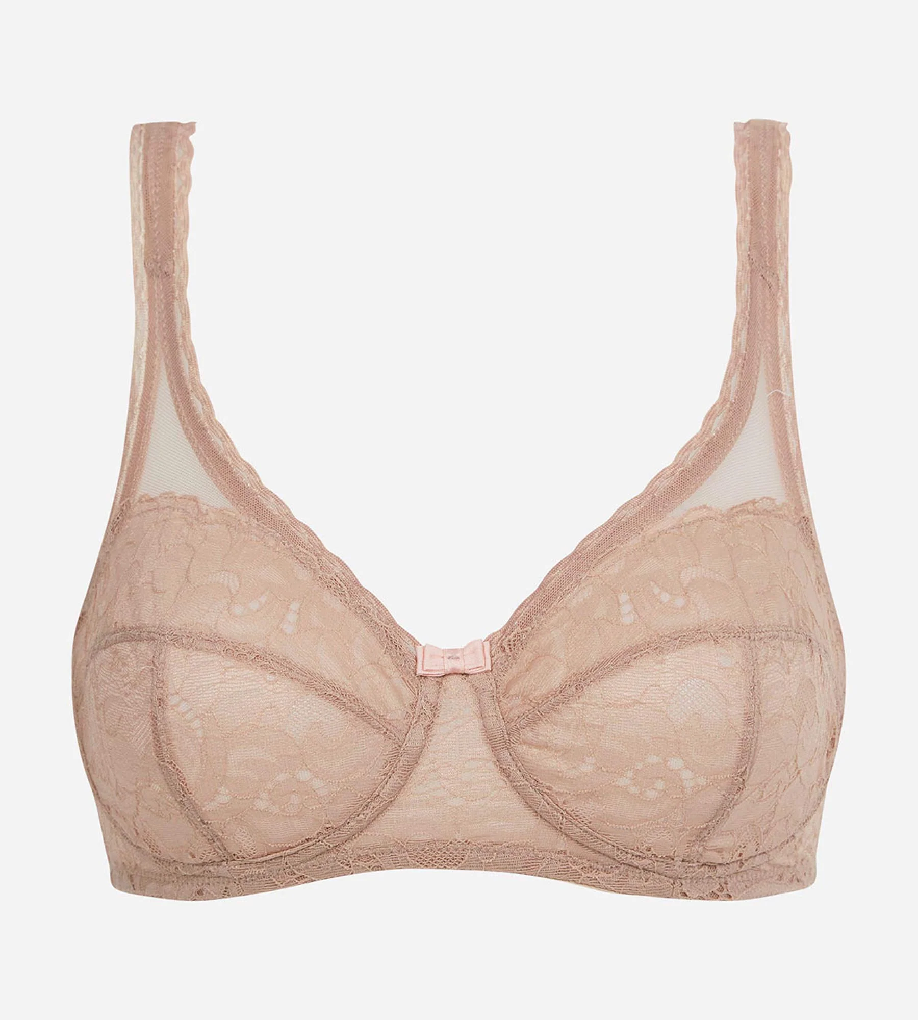 Reggiseno con ferretto beige Criss Cross Femminile Riciclato - Image 5