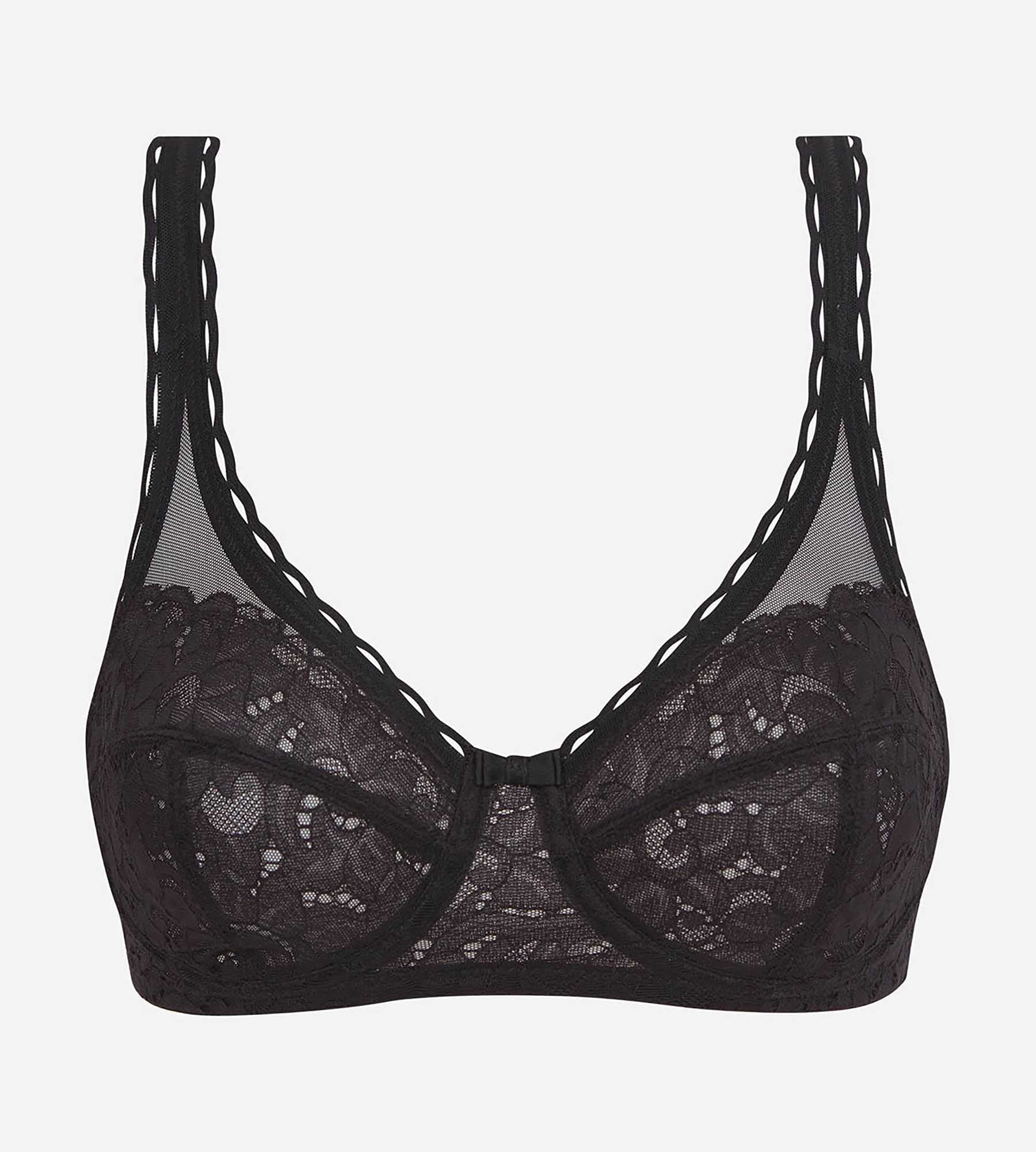 Reggiseno con ferretto nero Criss Cross Femminile Riciclato - Image 5