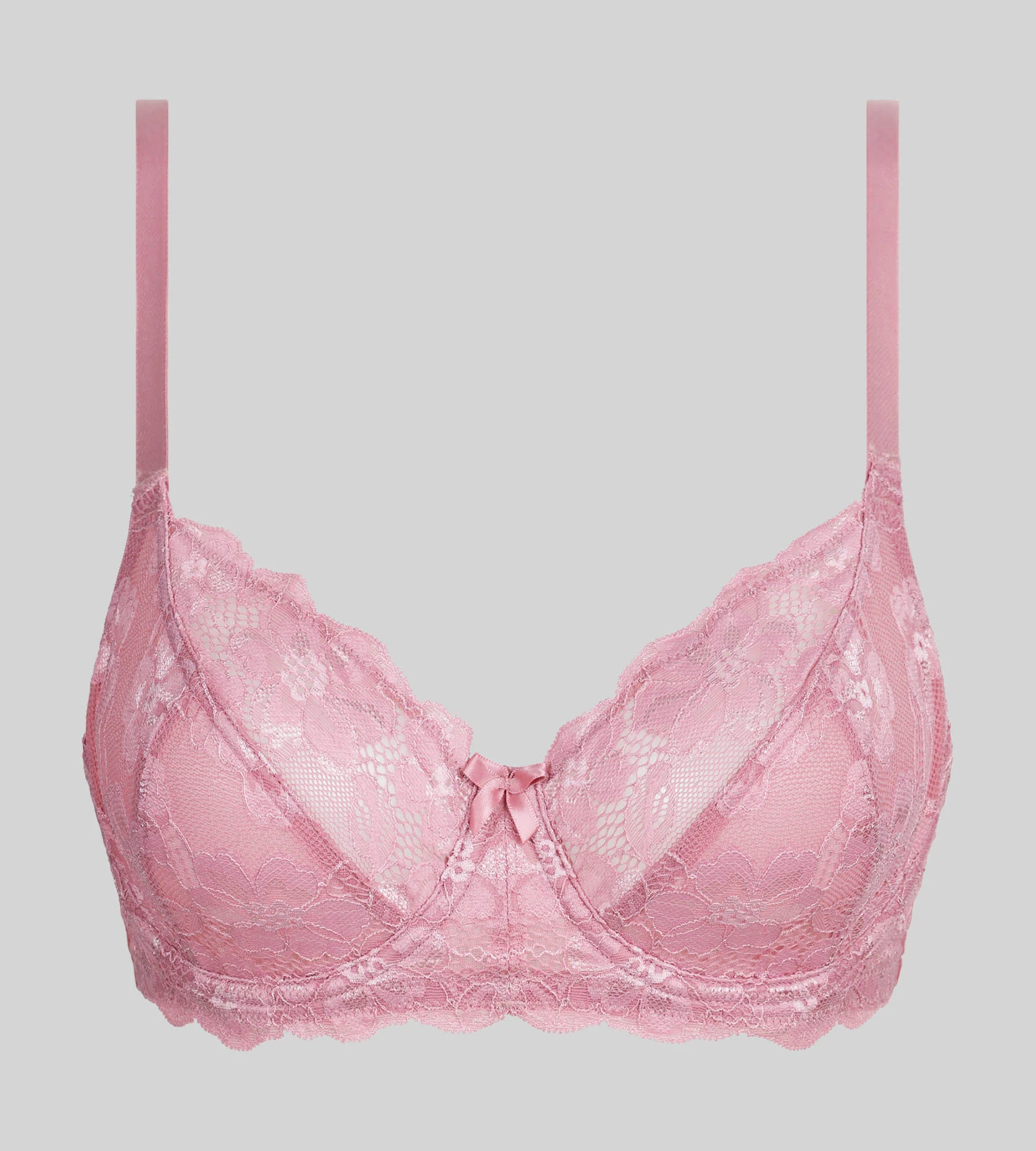 Reggiseno con ferretto rosa orchidea Essential Elegance - Image 5
