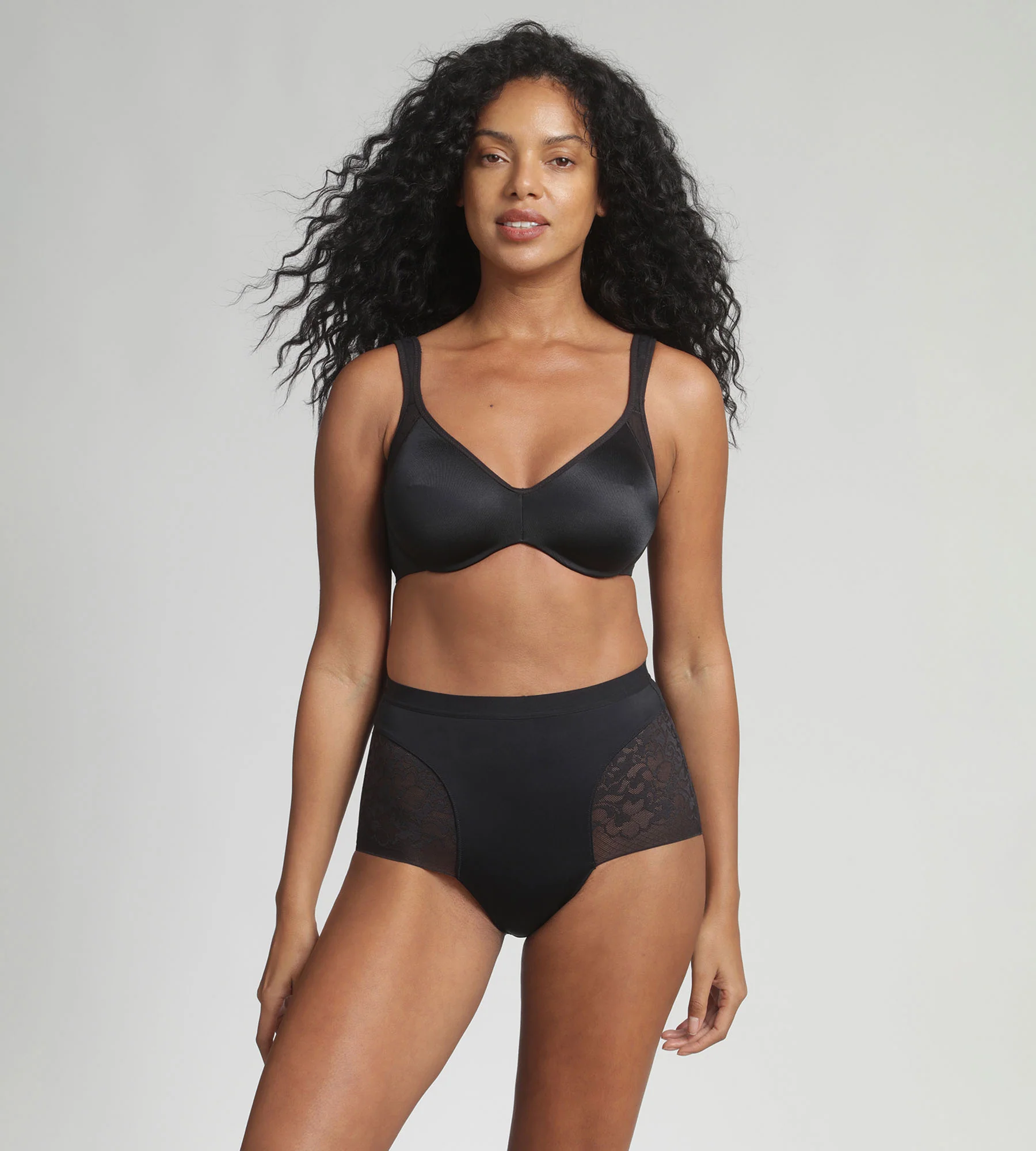 Reggiseno minimizer microfibra nero Expert Silhouette - Image 3