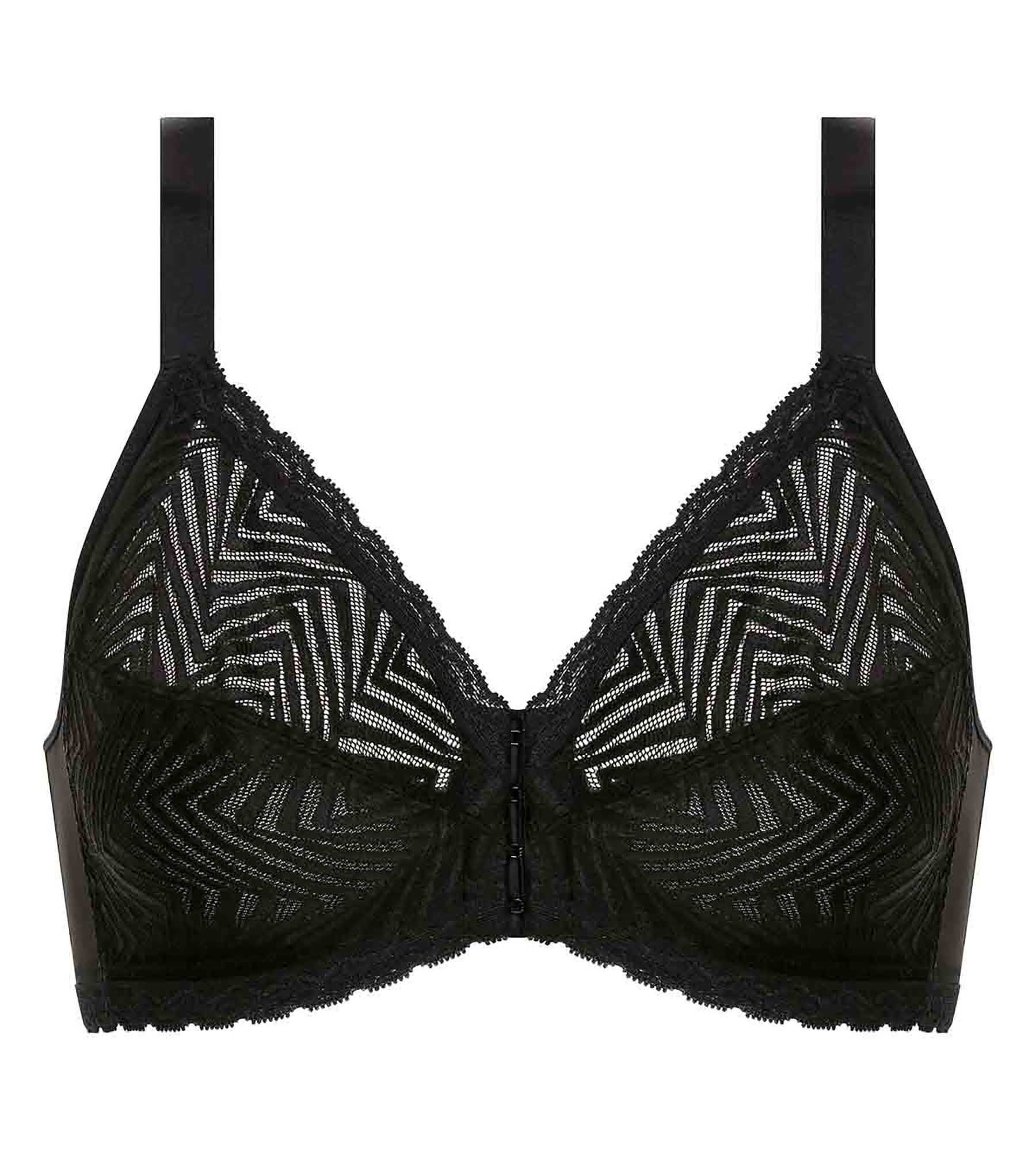 Reggiseno senza ferretto aperto davanti nero Ideal Posture - Image 5