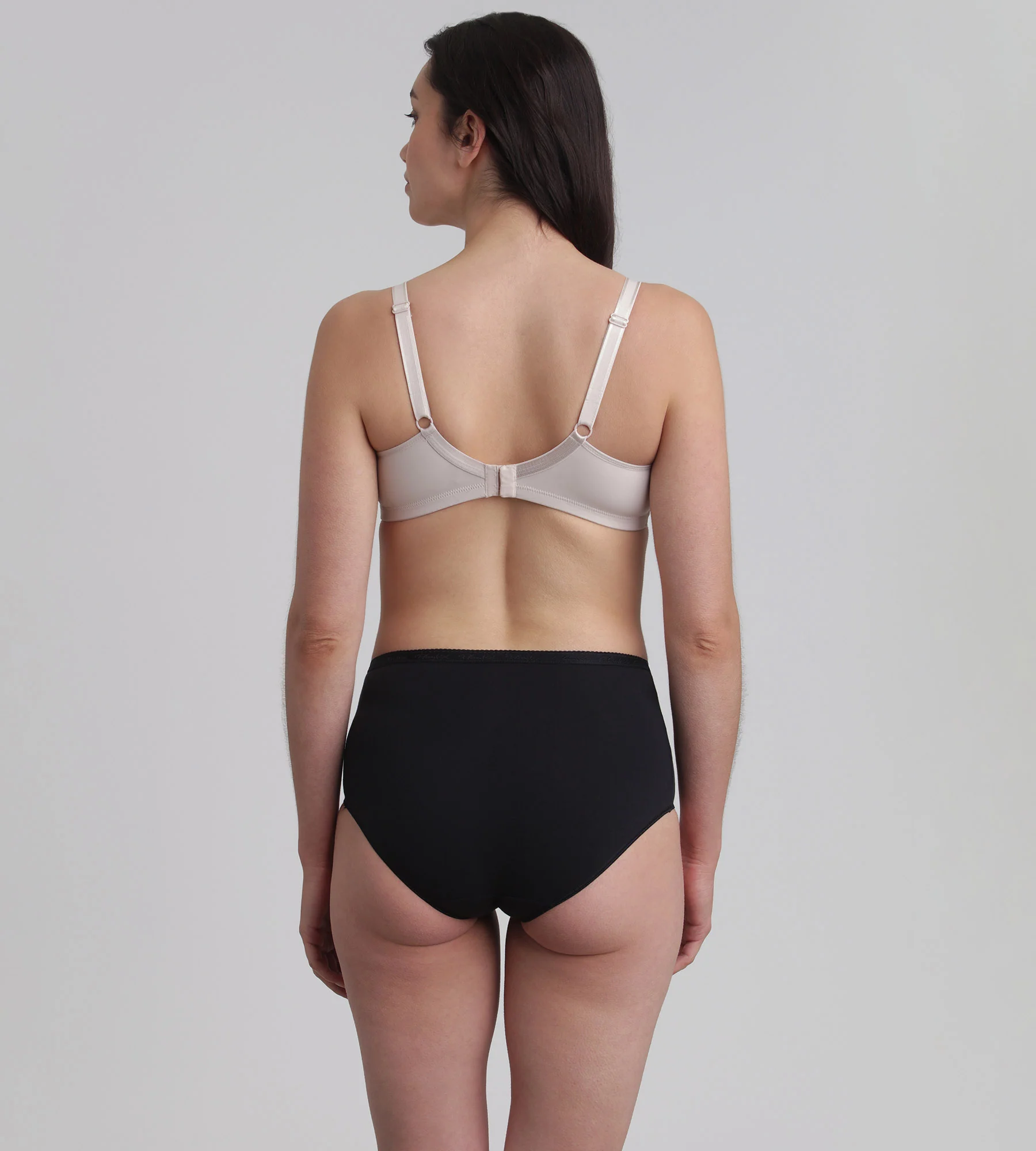 Reggiseno senza ferretto beige Basic Micro Support - Image 4