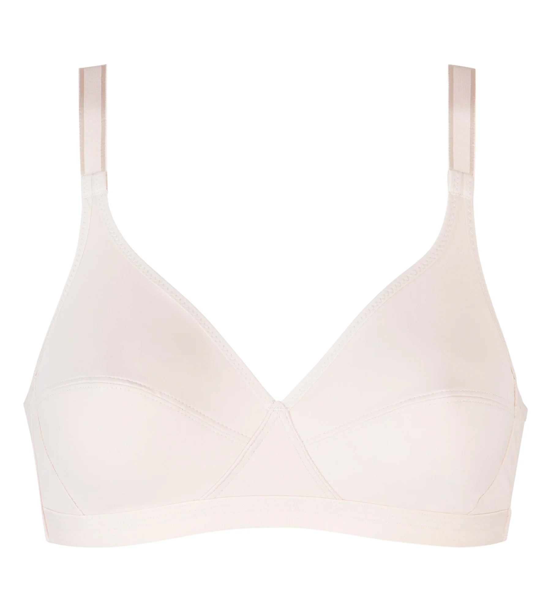 Reggiseno senza ferretto beige Basic Micro Support - Image 5