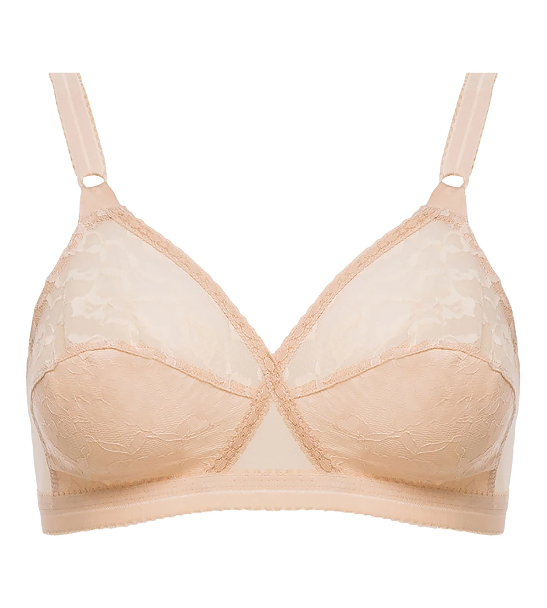Reggiseno senza ferretto beige Criss Cross 165 - Image 5