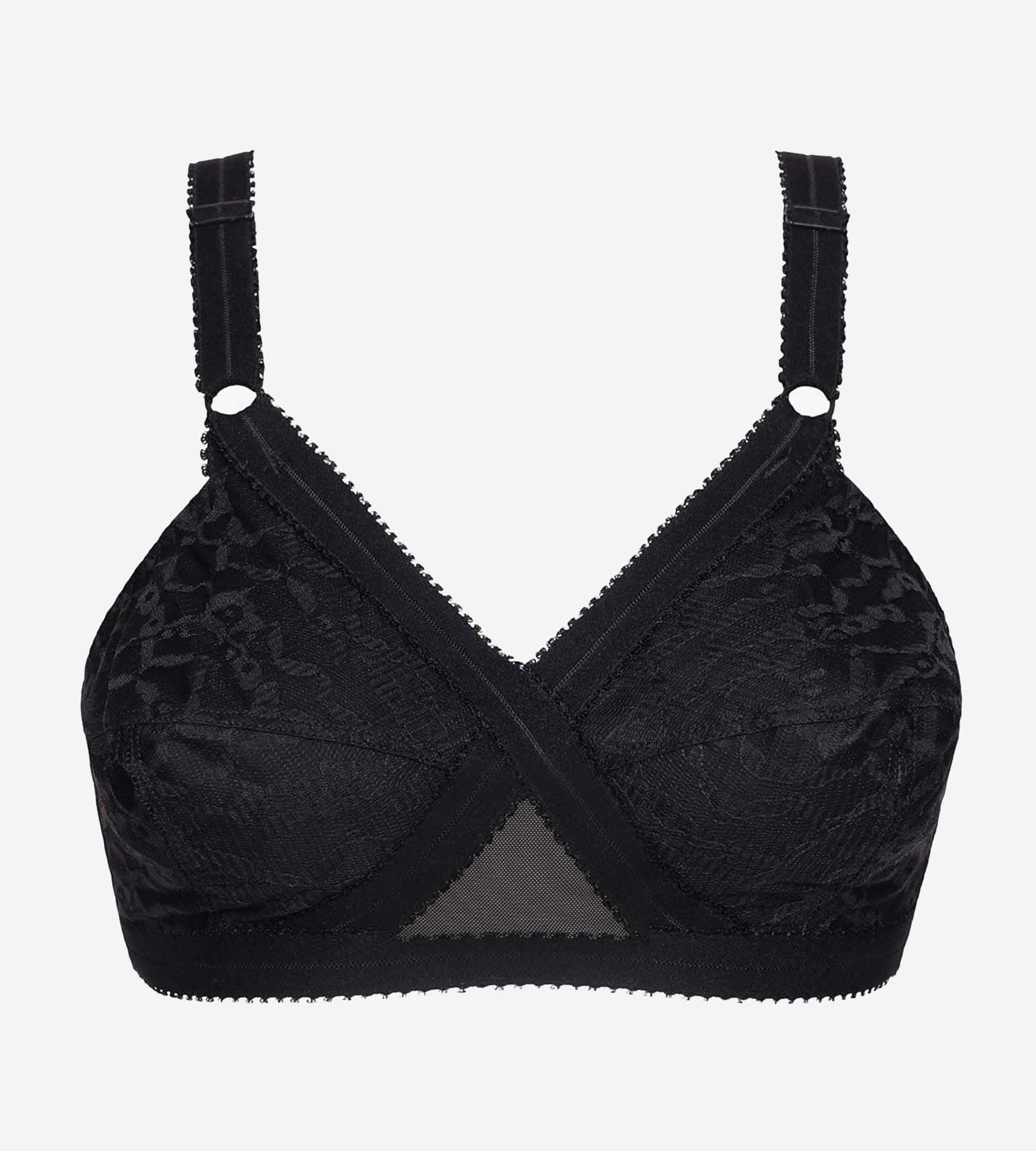 Reggiseno senza ferretto nero Criss Cross 556 - Image 5