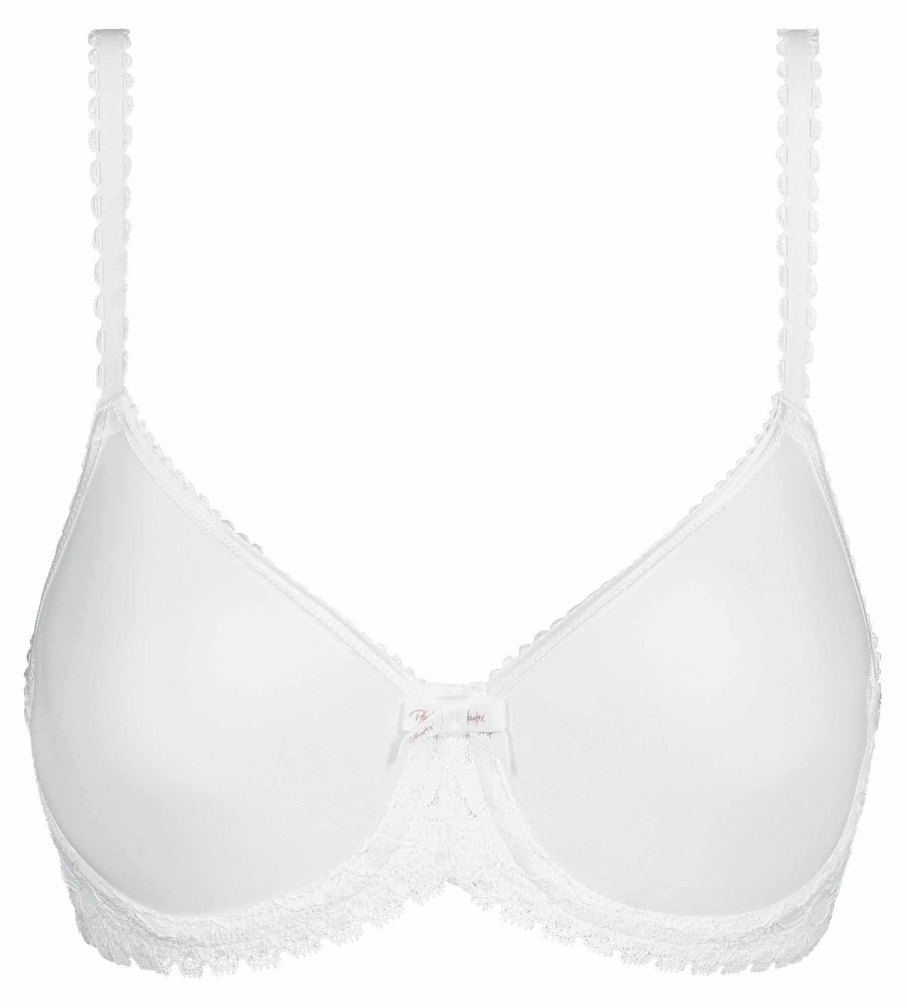 Reggiseno spacer con ferretto bianco Flowery Lace Riciclato - Image 5
