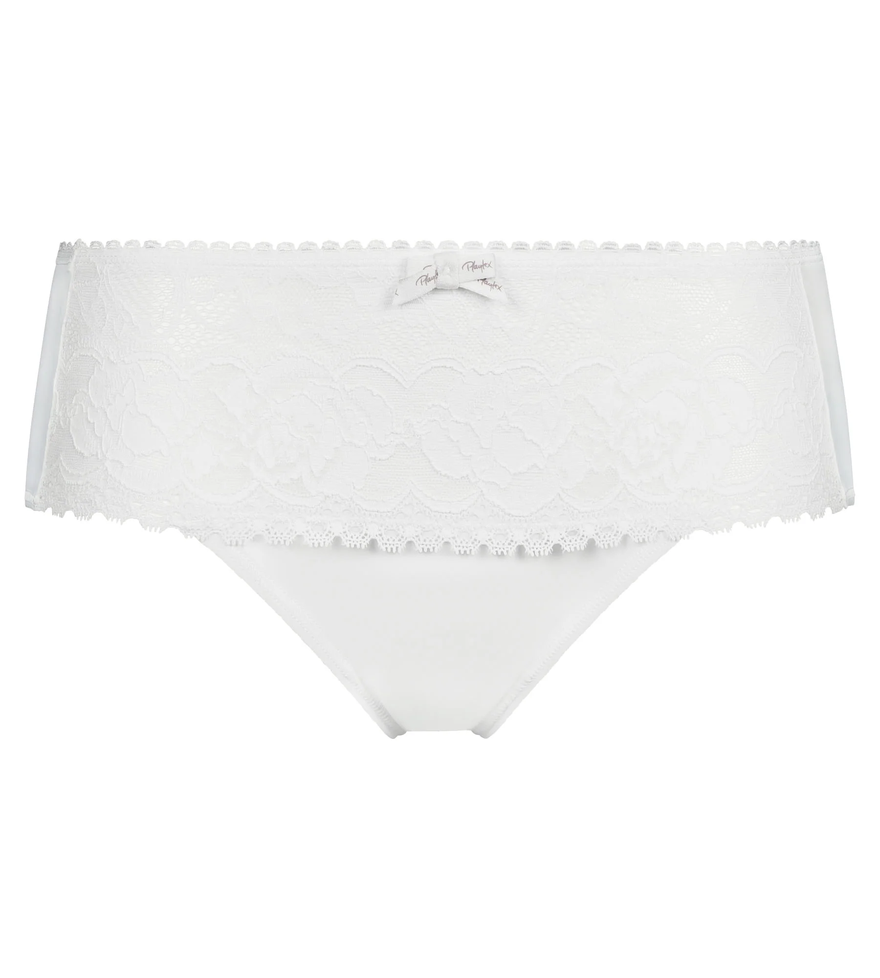 Slip bianco Flowery Lace Riciclato - Image 5