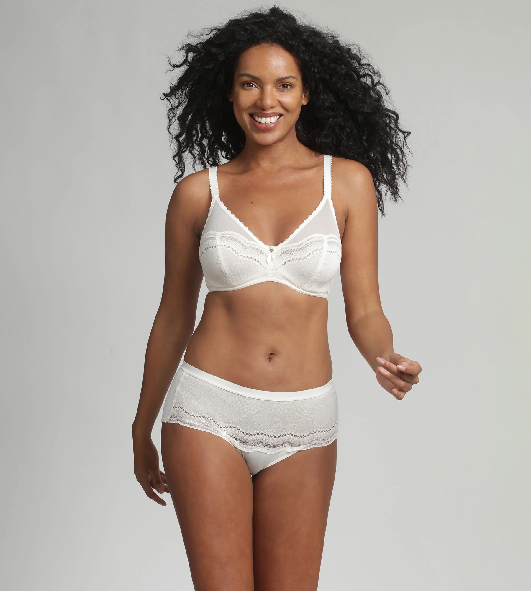Slip midi avorio Secret Comfort - Image 3