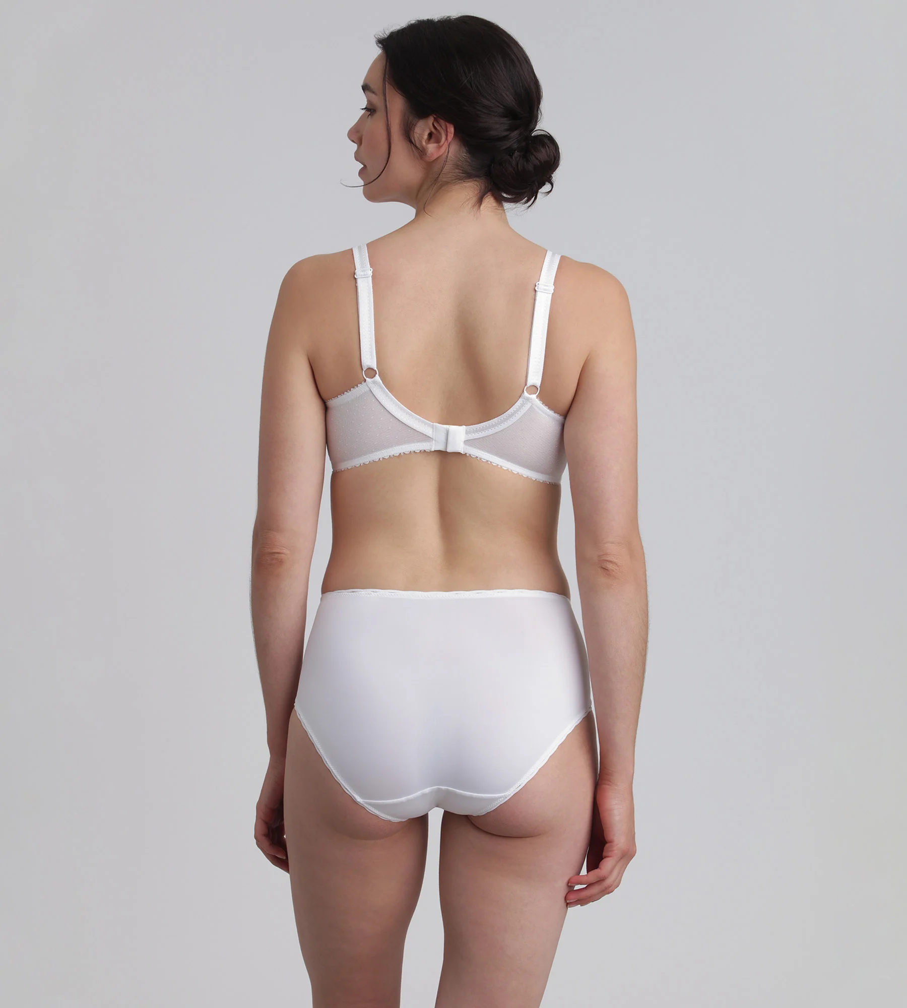 Slip midi bianco Criss Cross Femminile Riciclato - Image 4