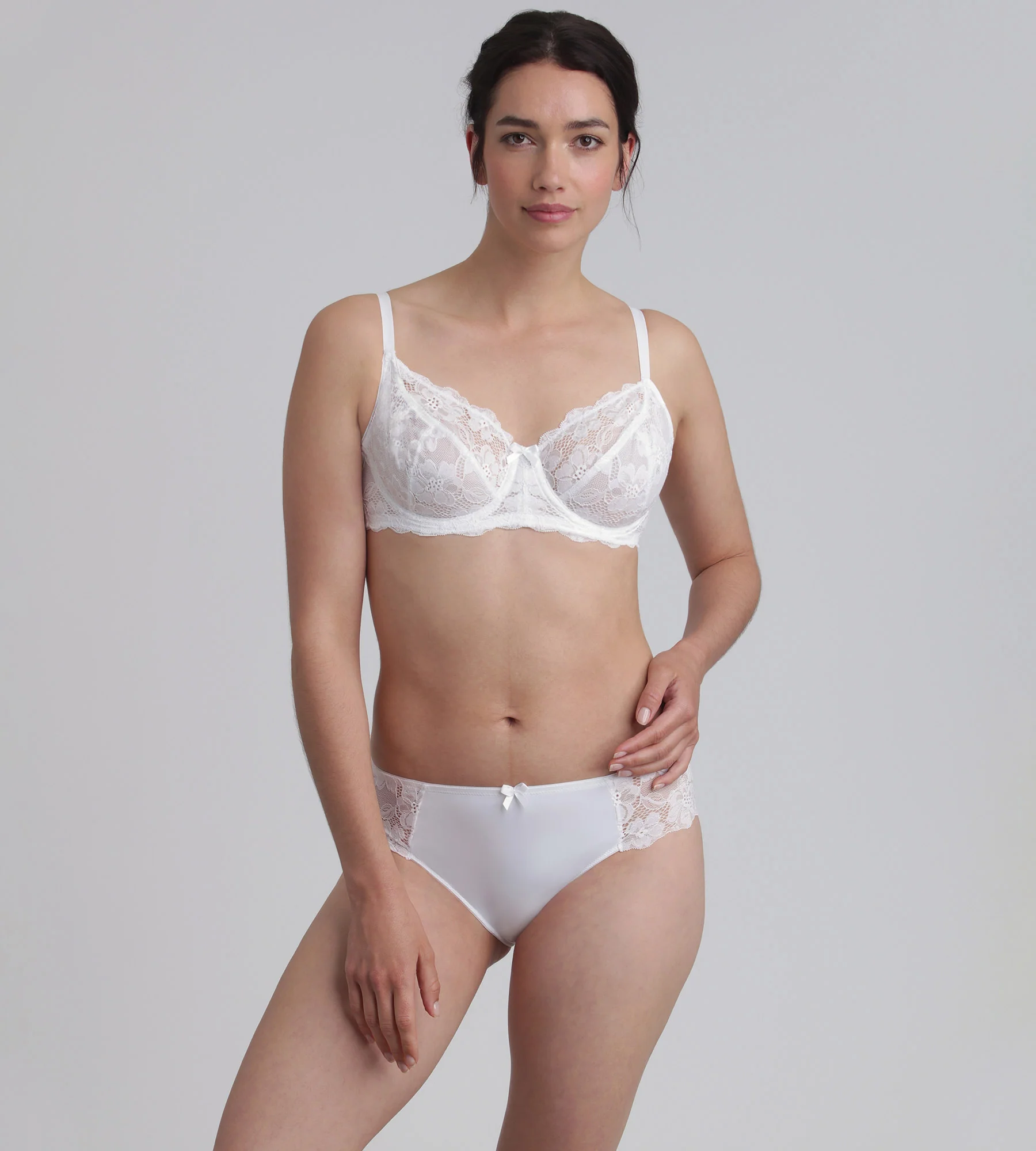Slip mini bianco Essential Elegance - Image 3
